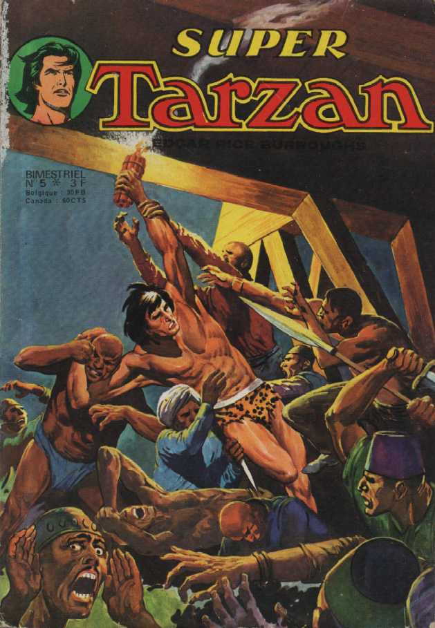 Scan de la Couverture Tarzan Super n 5